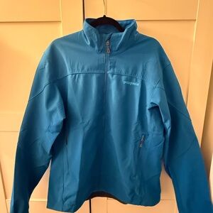 Patagonia Polartec Softshell Blue Men's Jacket Size Large